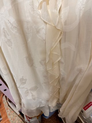 Vestido Beige Largo Fiesta
