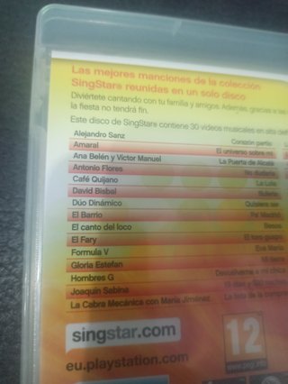PS3 Singstar Grandes Éxitos