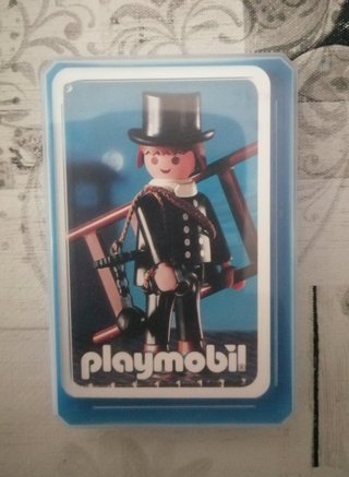 Lote 4 barajas cartas Playmobil