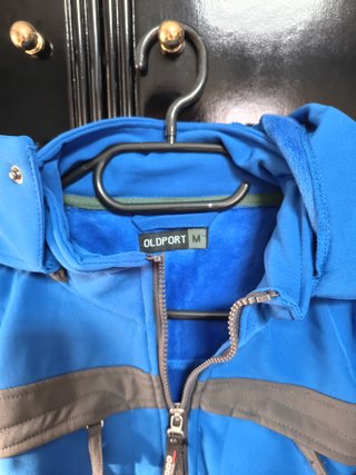 Chaqueta Neopreno Azul y Gris Nueva