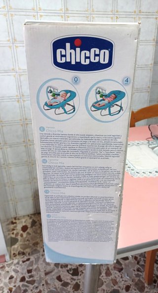 Chicco MIA – Sdraietta con barra giochi