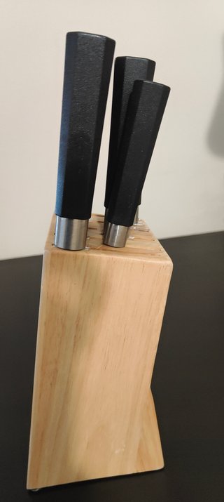 Set coltelli giapponesi YASHIMO con manico in legno