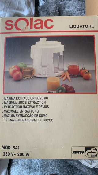 Licuadora Solac modelo 541
