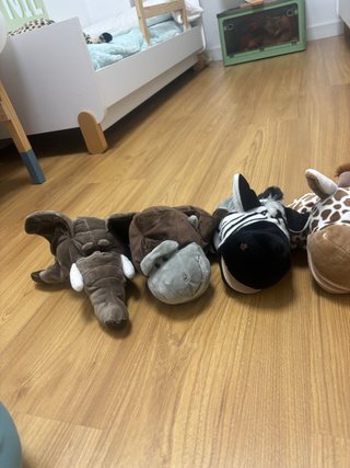 Pantuflas de animales para niños