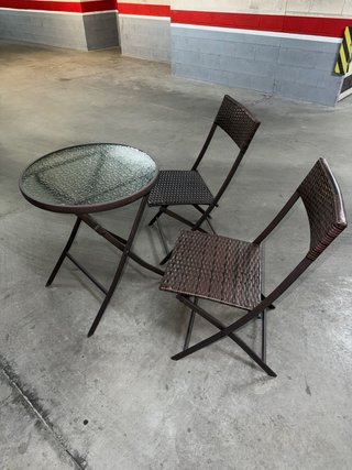 Silla de jardín o terraza plegable