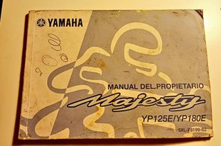 Manual Yamaha Majesty 125cc Mantenimiento