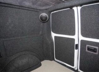 Camper moqueta interior
