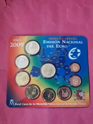 SET CARTE EURO 2009 FNMT
