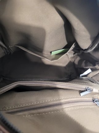 Mochila  con diseño de rayas