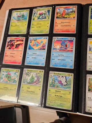 Álbum Pokémon 151 tcg Incompleto