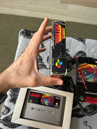 Super Metroid SNES PAL España 100% original