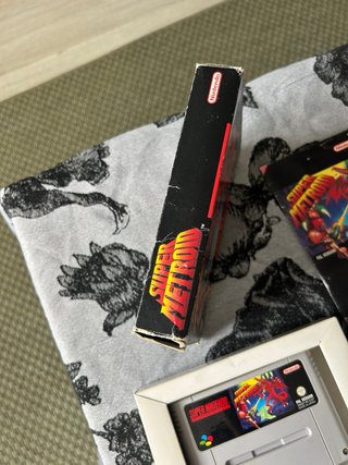 Super Metroid SNES PAL España 100% original