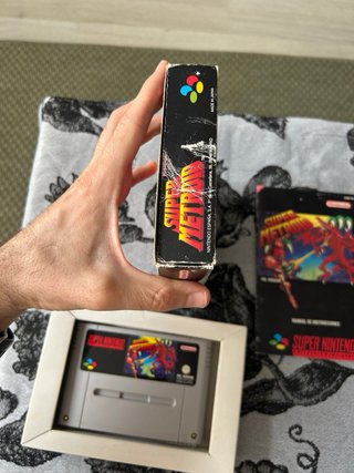 Super Metroid SNES PAL España 100% original