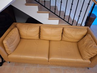 Sofá de Piel Ikea Stockholm Sin Usar
