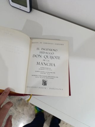 Libro Don Quijote de la Mancha