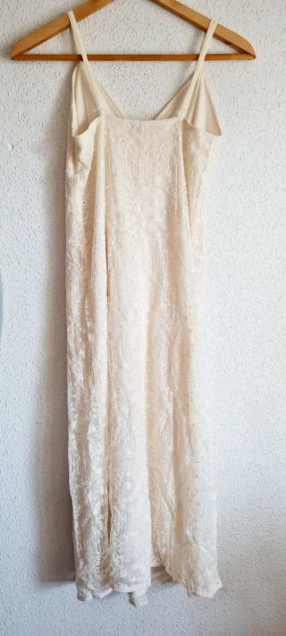 Vestido blanco tirantes regulables Talla S