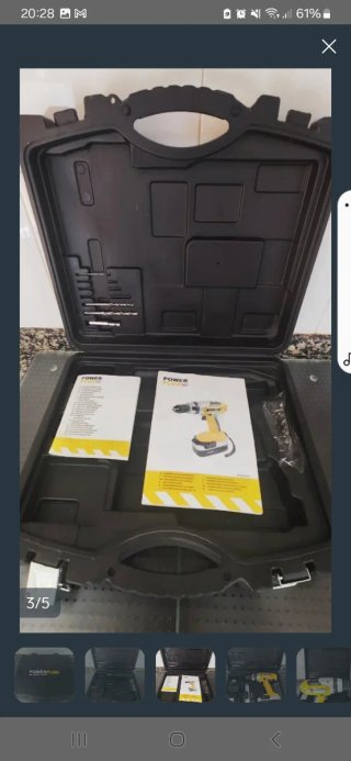 Taladro Atornillador Powerplus 14.4V