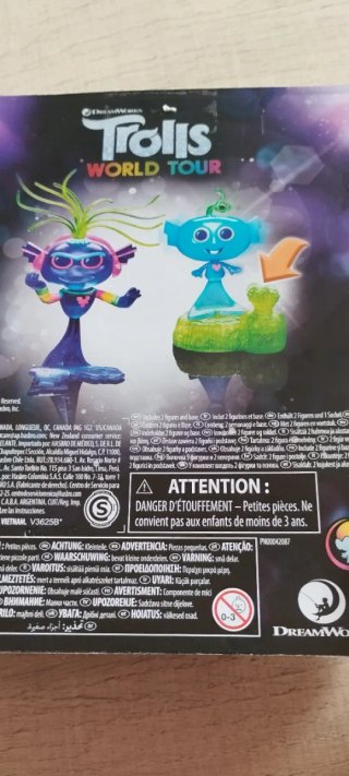 Trolls World Tour Techno Reef Bobble Figuras