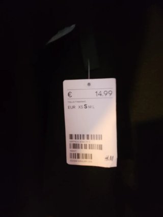 Falda negra Bershka