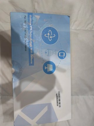 Cámara de seguridad WiFi Pan/Tilt
