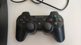 PS3 Super Slim Nero (con controller e cavo)