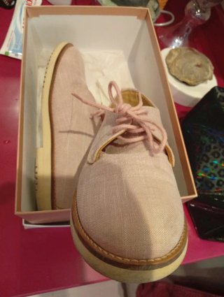 Zapatos vestir niño Lino Or 013 Burdeos 33