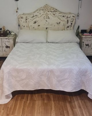 Colcha de verano beige