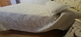 Colcha de verano beige