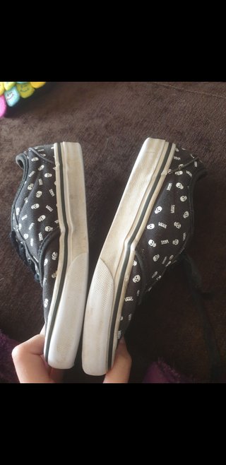 Zapatillas Vans Calaveras Talla 31