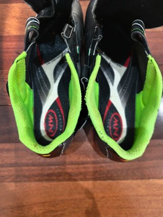 Scarpe MTB NW Nere e Verdi
