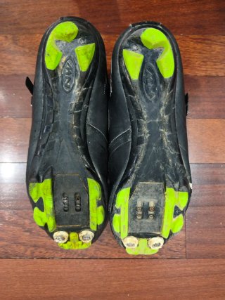 Scarpe MTB NW Nere e Verdi