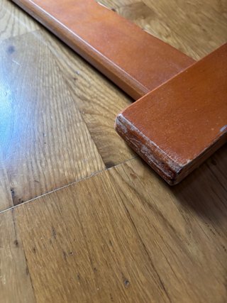 Hamaca de madera Ikea beige