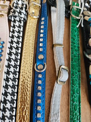 Lote collares perro/gato 25cm. Cierre de tienda.