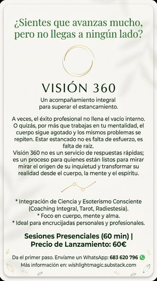 Visión 360: Coaching Integral (Ciencia y Esoterism