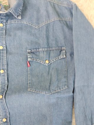 Camisa Vaquera Levi's Clásica Talla XL