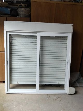 3 ventanas y puertas aluminio blanco
