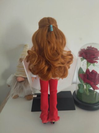 3 muñecas pelirrojas tipo Barbie. Ropa artesanal