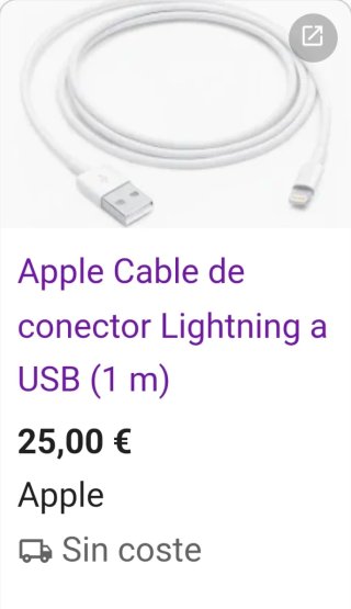 iPhone 13 con cargador Apple