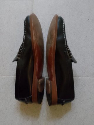 Mocasines Sebago 45 (11 E) Azul Cosido Blanco