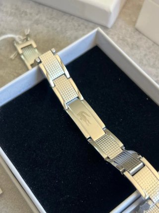 Bracciale Lacoste uomo stencil Metropole nuovo