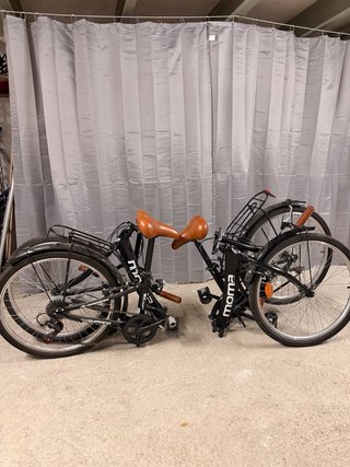 Bicicleta Moma Plegable Rueda 24, 7vel