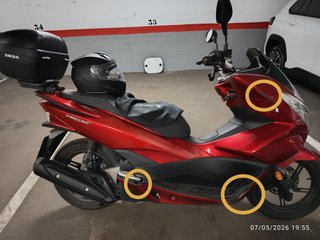 moto 125 Honda PCX (2014, 37000km)