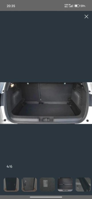 Bandeja maletero Renault Captur II 2025