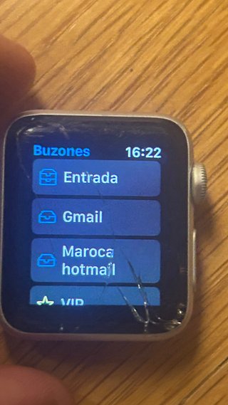 Apple Watch S3 38mm Plata para repuestos