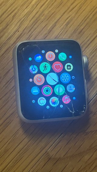 Apple Watch S3 38mm Plata para repuestos