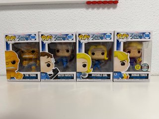 Funko Pop! Los 4 Fantásticos (Set de 4)
