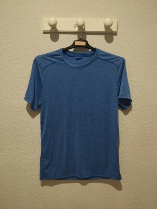 Camiseta azul hombre talla L