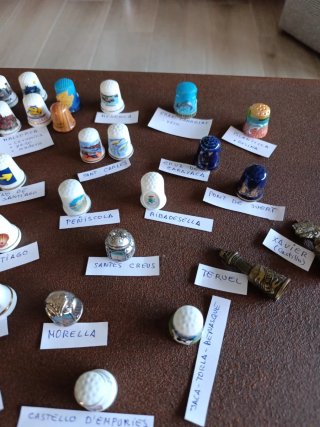 Colección de dedales