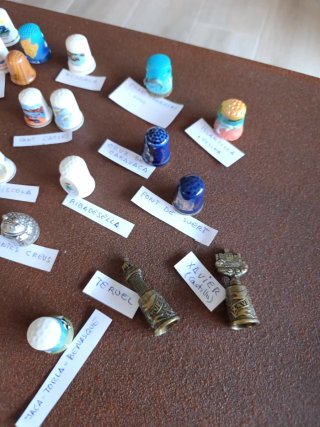 Colección de dedales
