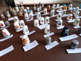 Colección de dedales